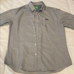 Hugo Boss Long Sleeve Dress Shirt SZ Medium